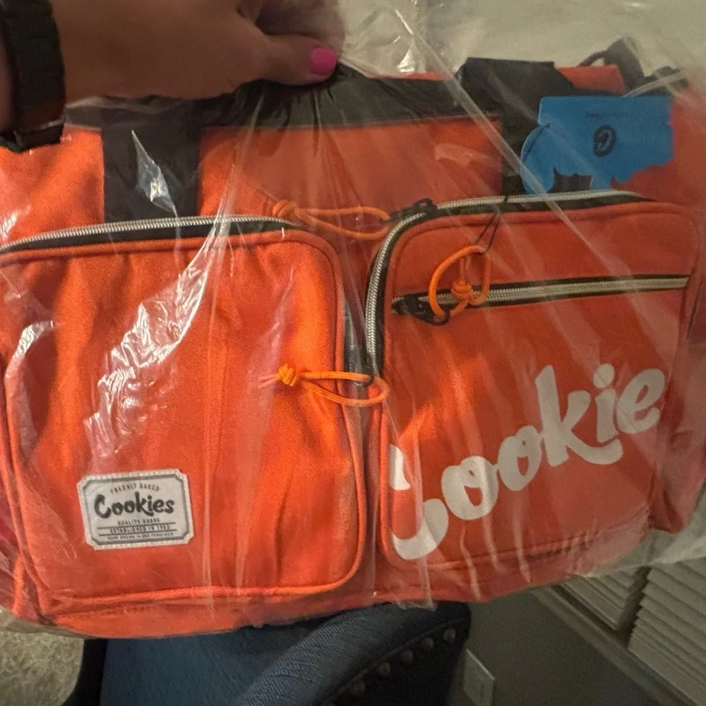 Cookies Orange HERITAGE SMELL PROOF DUFFLE BAG